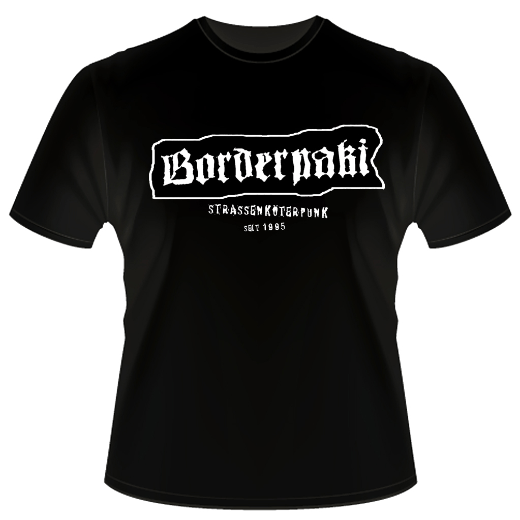 Borderpaki Straßenköterpunk T-Shirt